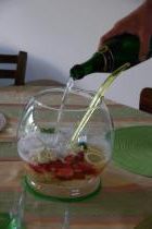 bezová bowle 